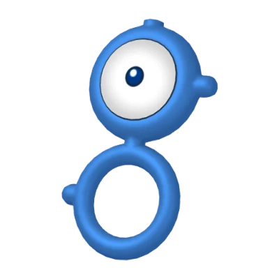 에스퍼 타입 포켓몬 안농 이로치의 이미지