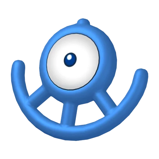 에스퍼 타입 포켓몬 안농 이로치의 이미지