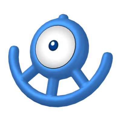 에스퍼 타입 포켓몬 안농 이로치의 이미지