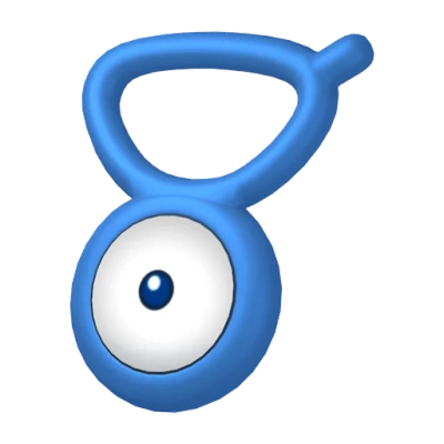 에스퍼 타입 포켓몬 안농 이로치의 이미지