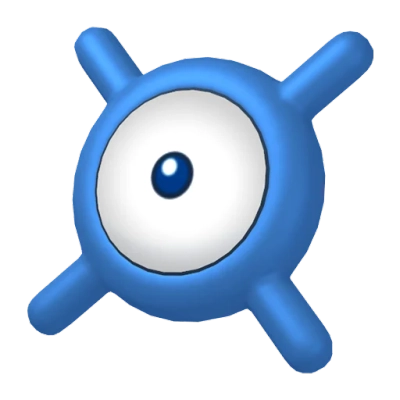 에스퍼 타입 포켓몬 안농 이로치의 이미지