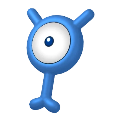 에스퍼 타입 포켓몬 안농 이로치의 이미지