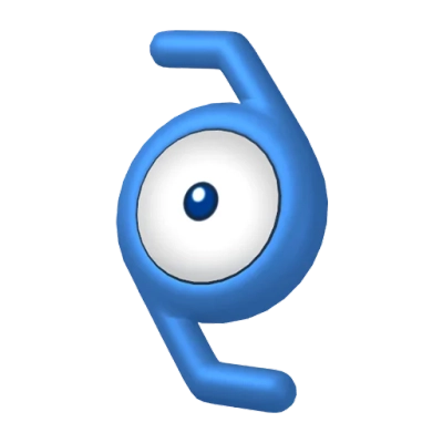 에스퍼 타입 포켓몬 안농 이로치의 이미지