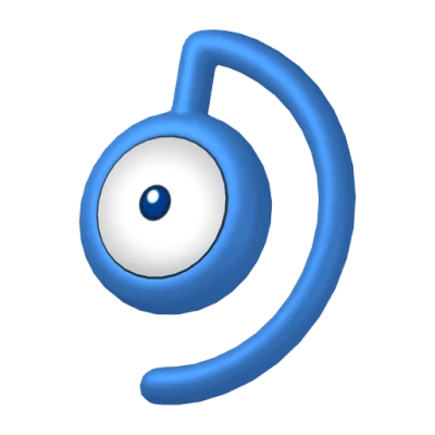 에스퍼 타입 포켓몬 안농 이로치의 이미지