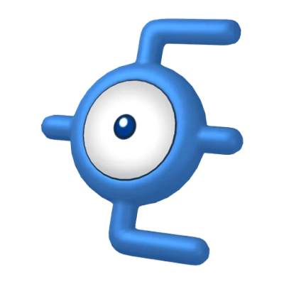 에스퍼 타입 포켓몬 안농 이로치의 이미지