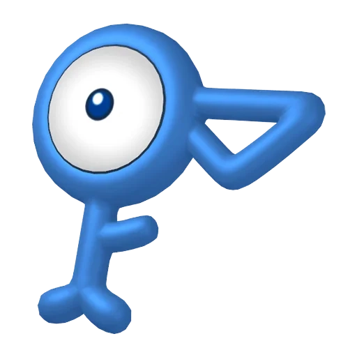 에스퍼 타입 포켓몬 안농 이로치의 이미지