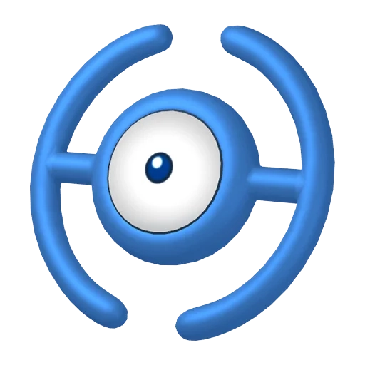 에스퍼 타입 포켓몬 안농 이로치의 이미지