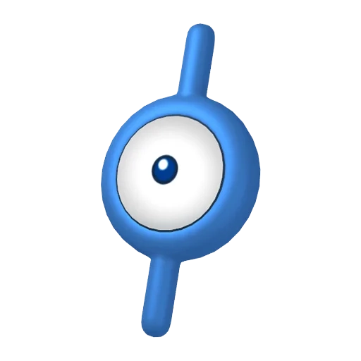 에스퍼 타입 포켓몬 안농 이로치의 이미지