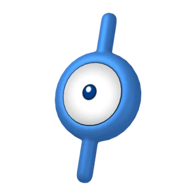 에스퍼 타입 포켓몬 안농 이로치의 이미지