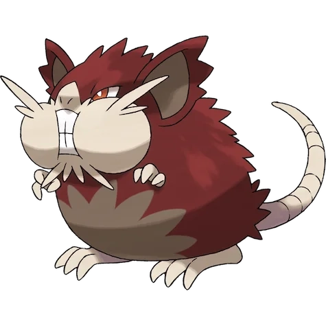 악/노말 타입 포켓몬 레트라 리전폼 이로치의 이미지