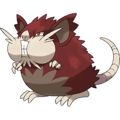 악/노말 타입 포켓몬 레트라 리전폼 이로치의 이미지