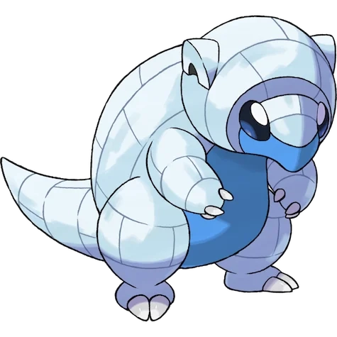 얼음/강철 타입 포켓몬 모래두지 리전폼 이로치의 이미지