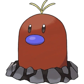 땅/강철 타입 포켓몬 디그다 리전폼 이로치의 이미지