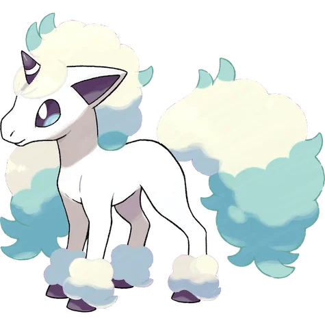 에스퍼 타입 포켓몬 포니타 리전폼 이로치의 이미지