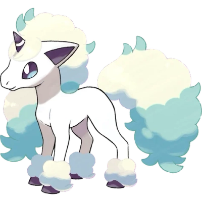 에스퍼 타입 포켓몬 포니타 리전폼 이로치의 이미지