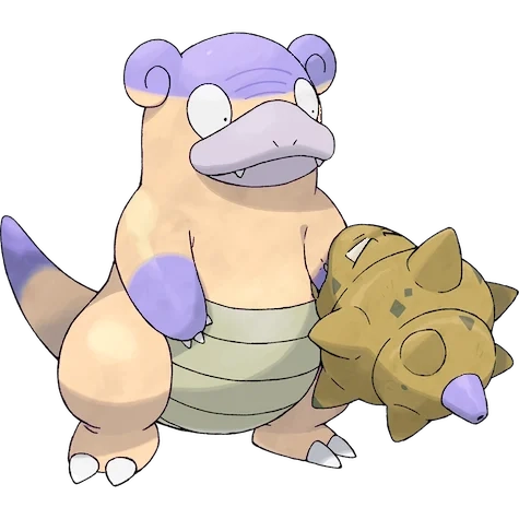 독/에스퍼 타입 포켓몬 야도란 리전폼 이로치의 이미지