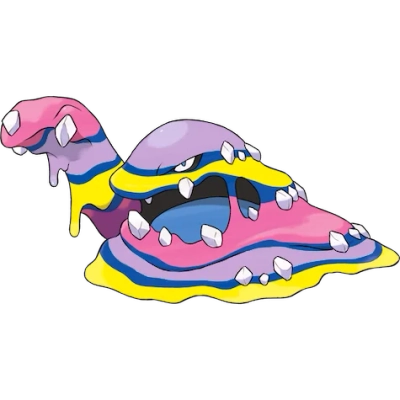 독/악 타입 포켓몬 질뻐기 리전폼 이로치의 이미지