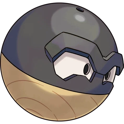 전기/풀 타입 포켓몬 찌리리공 리전폼 이로치의 이미지