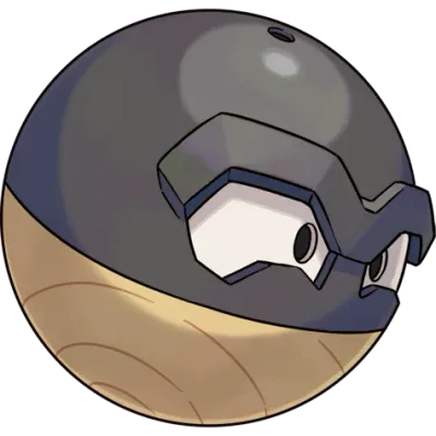 전기/풀 타입 포켓몬 찌리리공 리전폼 이로치의 이미지