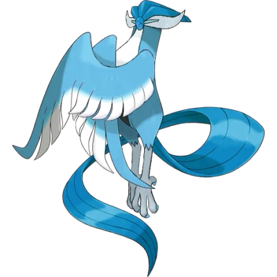 에스퍼/비행 타입 포켓몬 프리져 리전폼 이로치의 이미지