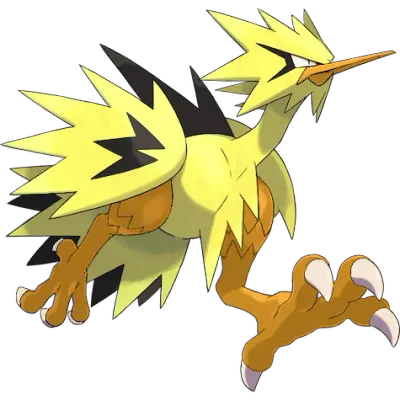 격투/비행 타입 포켓몬 썬더 리전폼 이로치의 이미지