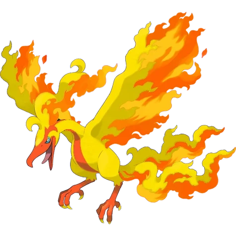 악/비행 타입 포켓몬 파이어 리전폼 이로치의 이미지