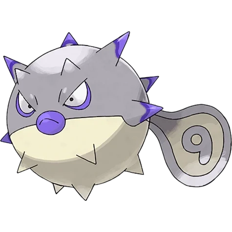 악/독 타입 포켓몬 침바루 리전폼 이로치의 이미지