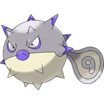 악/독 타입 포켓몬 침바루 리전폼 이로치의 이미지