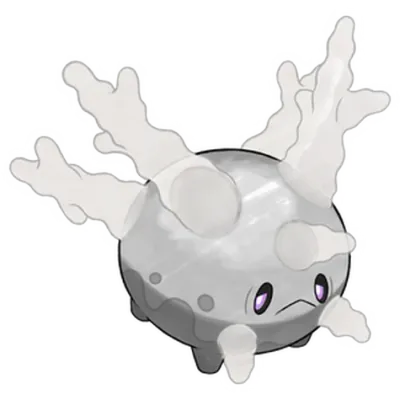 고스트 타입 포켓몬 코산호 리전폼 이로치의 이미지
