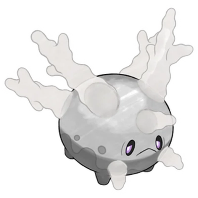 고스트 타입 포켓몬 코산호 리전폼 이로치의 이미지