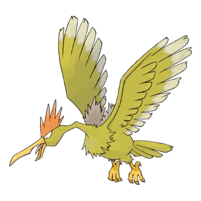 노말/비행 타입 포켓몬 깨비드릴조 이로치의 이미지