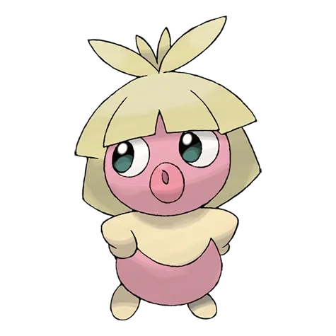 얼음/에스퍼 타입 포켓몬 뽀뽀라 이로치의 이미지