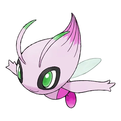 에스퍼/풀 타입 포켓몬 세레비 이로치의 이미지