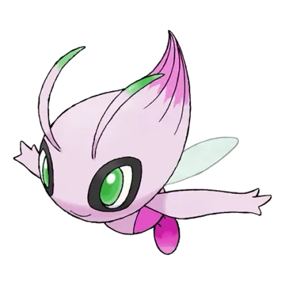 에스퍼/풀 타입 포켓몬 세레비 이로치의 이미지