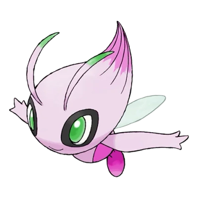 에스퍼/풀 타입 포켓몬 세레비 이로치의 이미지