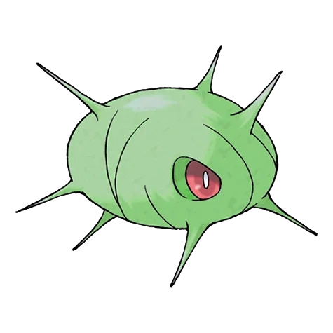 벌레 타입 포켓몬 카스쿤 이로치의 이미지