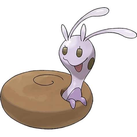 강철/드래곤 타입 포켓몬 미끄네일 리전폼 이로치의 이미지