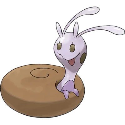 강철/드래곤 타입 포켓몬 미끄네일 리전폼 이로치의 이미지