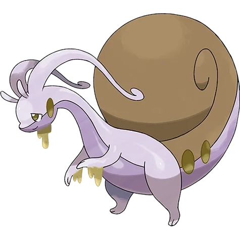 강철/드래곤 타입 포켓몬 미끄래곤 리전폼 이로치의 이미지