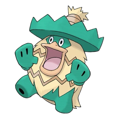 물/풀 타입 포켓몬 로파파 이로치의 이미지