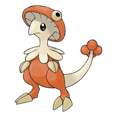 풀/격투 타입 포켓몬 버섯모 이로치의 이미지