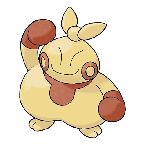 격투 타입 포켓몬 마크탕 이로치의 이미지