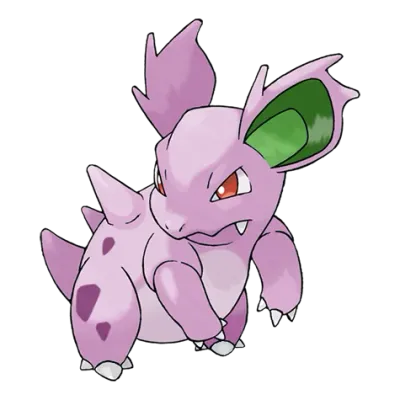 독 타입 포켓몬 니드리나 이로치의 이미지