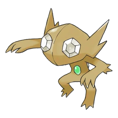 악/고스트 타입 포켓몬 깜까미 이로치의 이미지