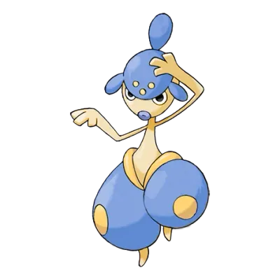 격투/에스퍼 타입 포켓몬 요가램 이로치의 이미지