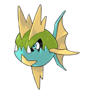 물/악 타입 포켓몬 샤프니아 이로치의 이미지