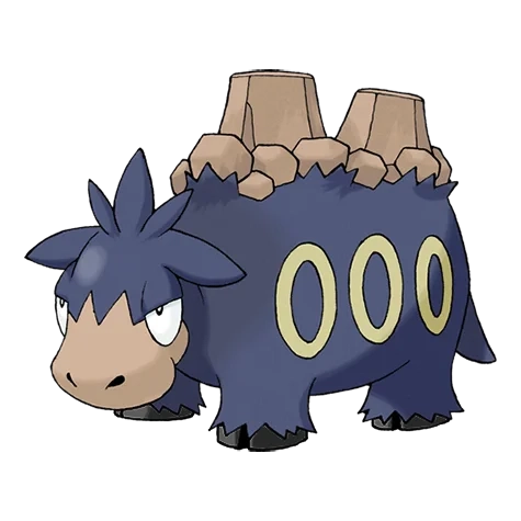 불꽃/땅 타입 포켓몬 폭타 이로치의 이미지