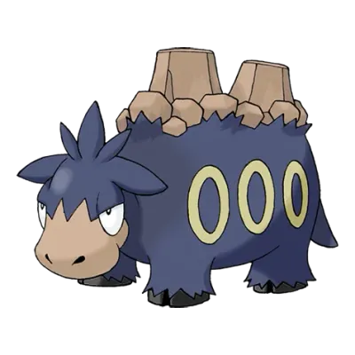 불꽃/땅 타입 포켓몬 폭타 이로치의 이미지