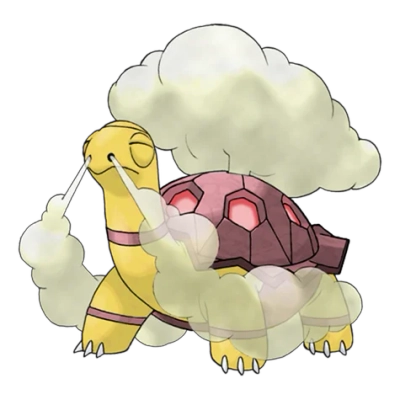 불꽃 타입 포켓몬 코터스 이로치의 이미지