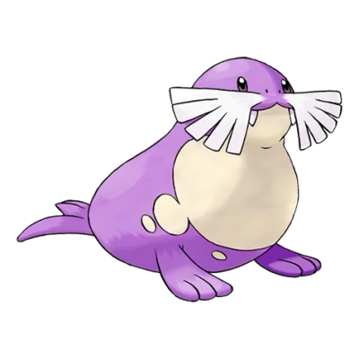 얼음/물 타입 포켓몬 씨레오 이로치의 이미지